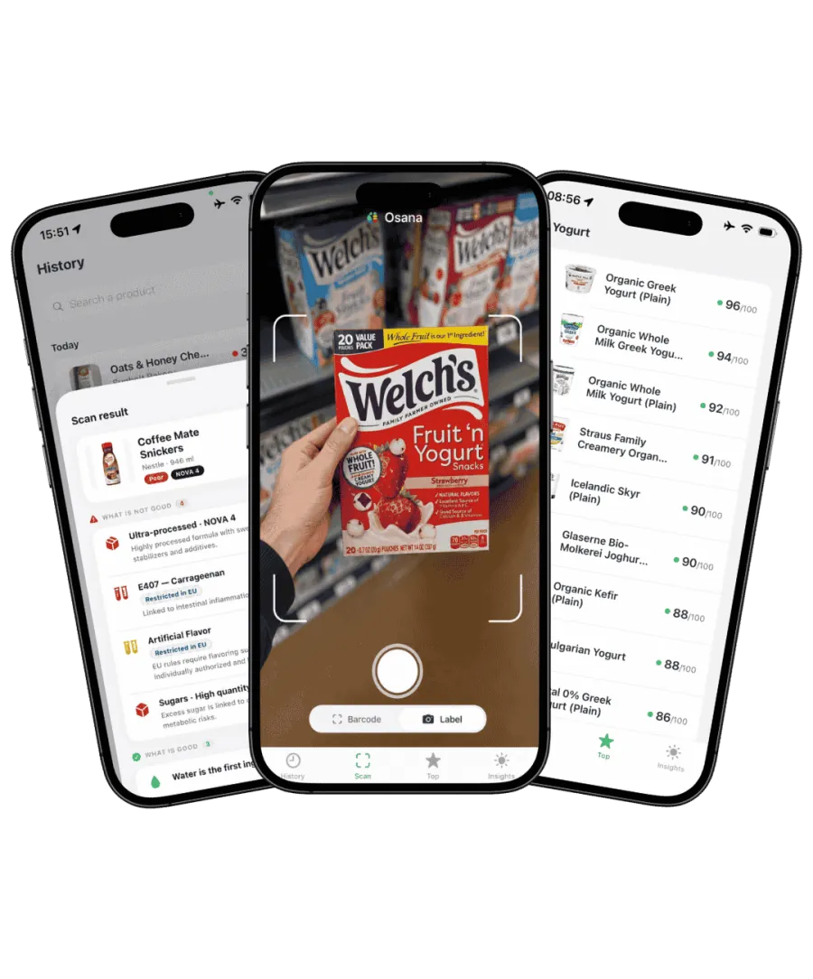 Osana - Additives Food Scanner screenshot 1